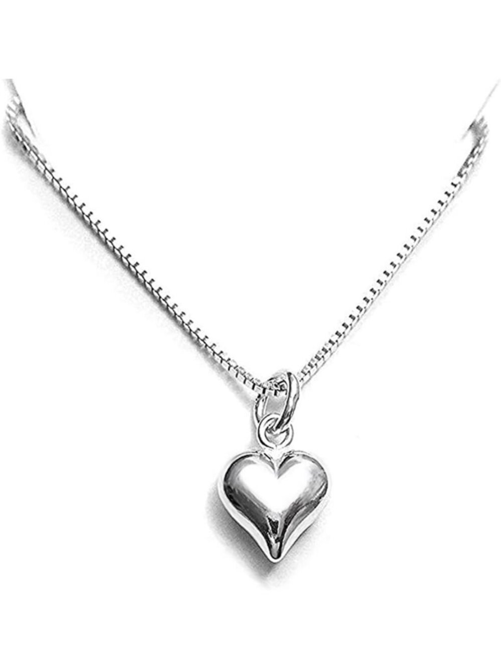 Delicate Sterling Silver Heart Necklace - Perfect Gift for Mom, Daughter, Best
